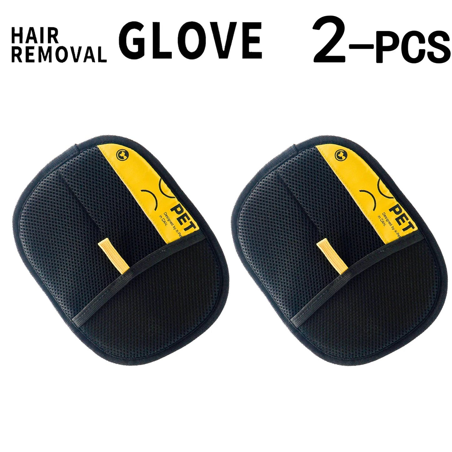 Pet Grooming Glove – Gentle Deshedding Brush Glove for Dogs & Cats