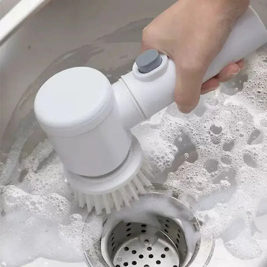 Electric Spin Scrubber – Cordless Power Cleaning Brush for Bathroom, Kitchen & Tiles